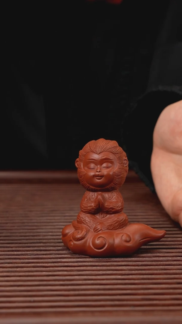 【闪购商品】紫砂茶宠祥云悟空