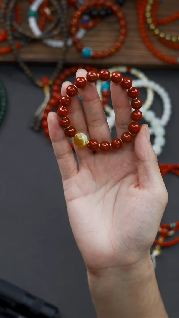 未镶嵌文玩配饰南红玛瑙Z**️文玩配饰