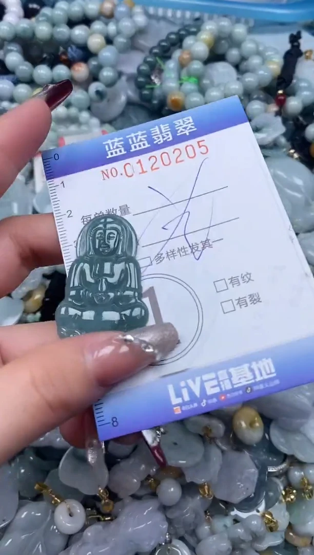 【闪购商品】翡翠颈饰未镶嵌闪购0120205多样性发其一