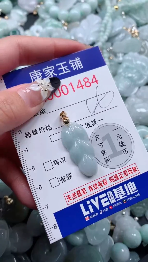 颈饰未镶嵌翡翠1484