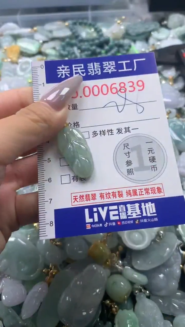 颈饰未镶嵌翡翠6839