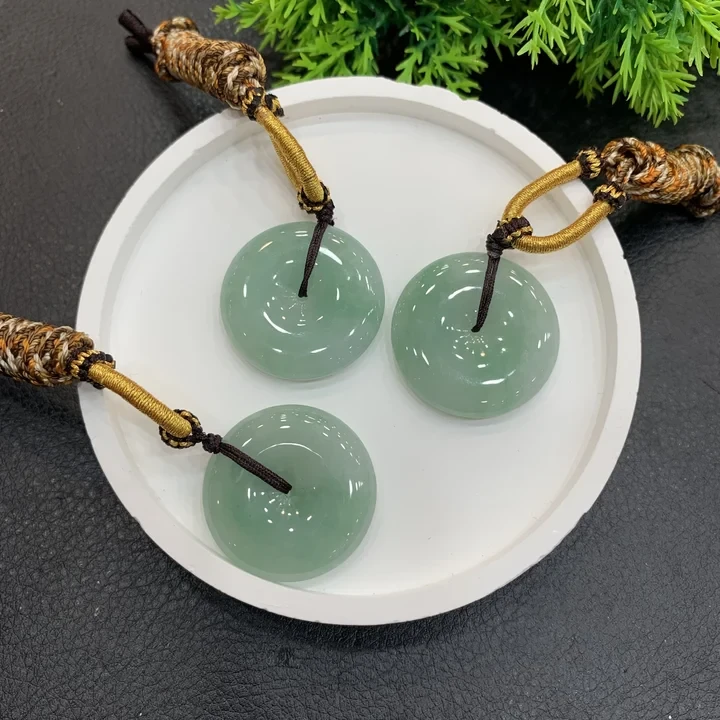 【曼曼严选】平安扣FL72多样性发其一CP配绳