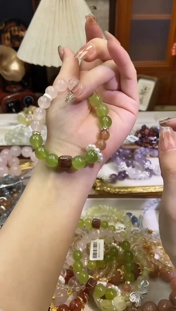 【闪购商品】岫玉手饰未镶嵌3108手串