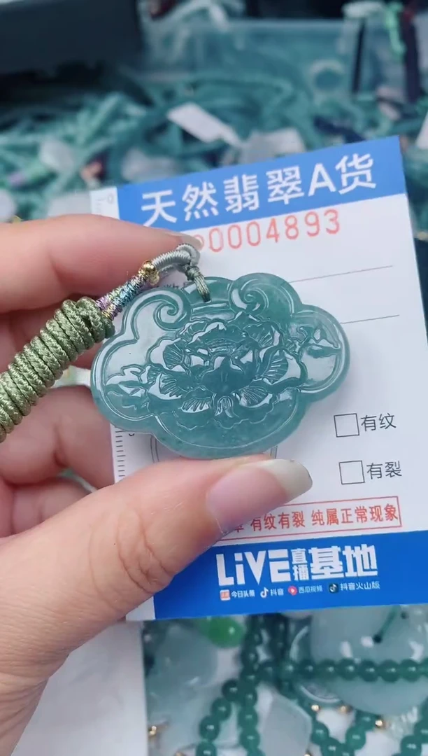 颈饰未镶嵌翡翠00004893