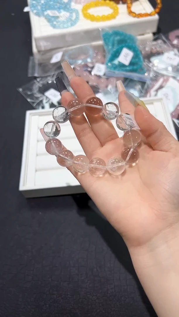 水晶手链未镶嵌48j多样性发其一【1条】默认微瑕