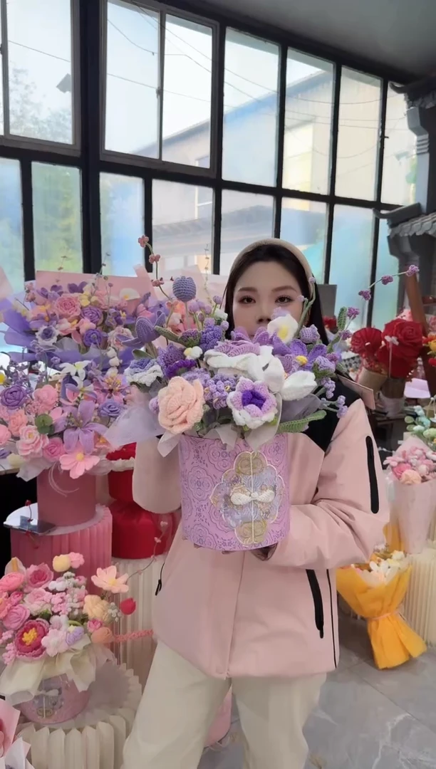 非遗手工定制花束，孤品清仓！