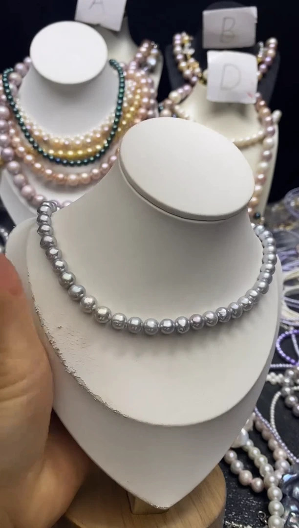 淡水珍珠未镶嵌颈饰多人6-7