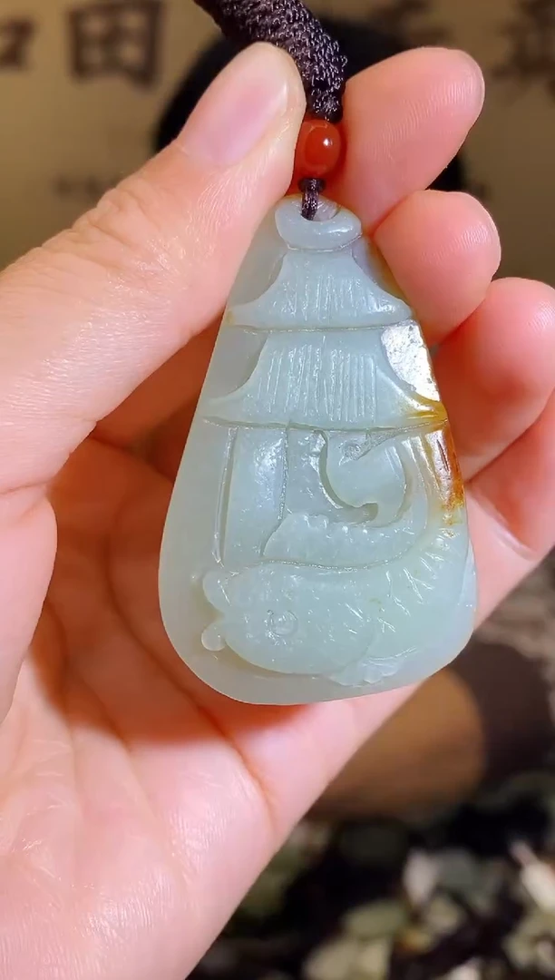 颈饰未镶嵌和田玉1