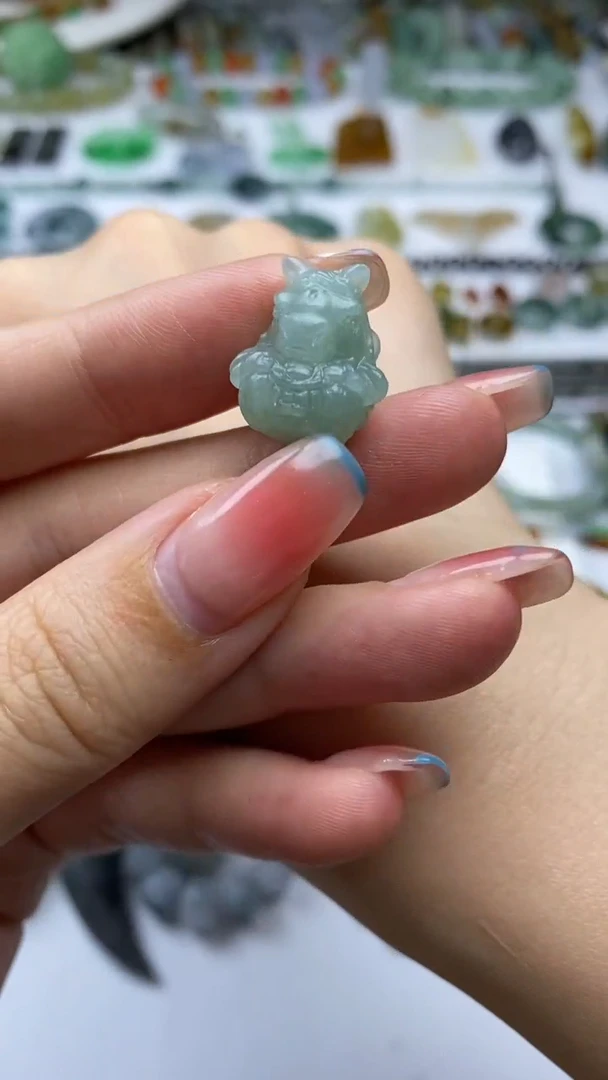 未镶嵌定制翡翠毛货定制不退不换