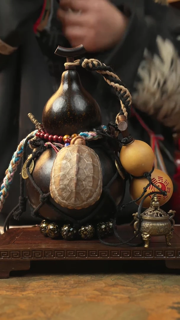 387大漆一物一拍记葫堂出品【不带手串】