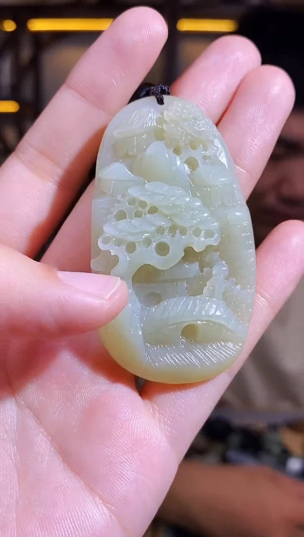颈饰未镶嵌和田玉1