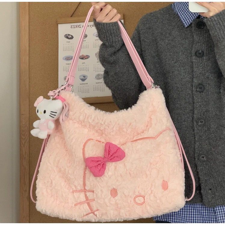 一张同学【长约38宽5高29单位厘米】时尚可爱一包多背C3593粉