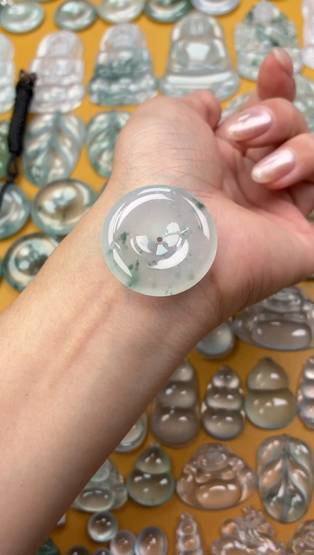 吊坠(不含链)未镶嵌翡翠17 平安扣 30.4 6.3