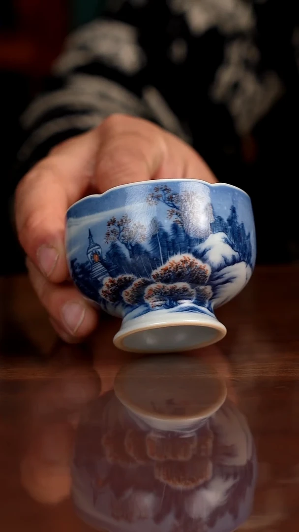 景琳藏青花十里桃林