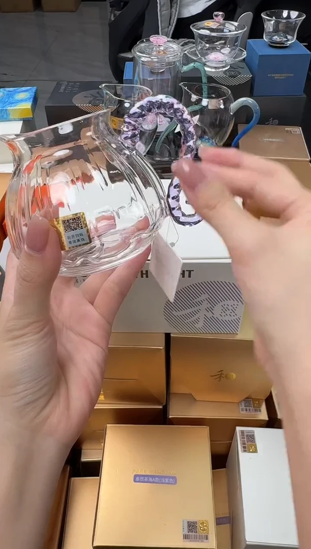 @@禾器晶彩莲意浅紫色