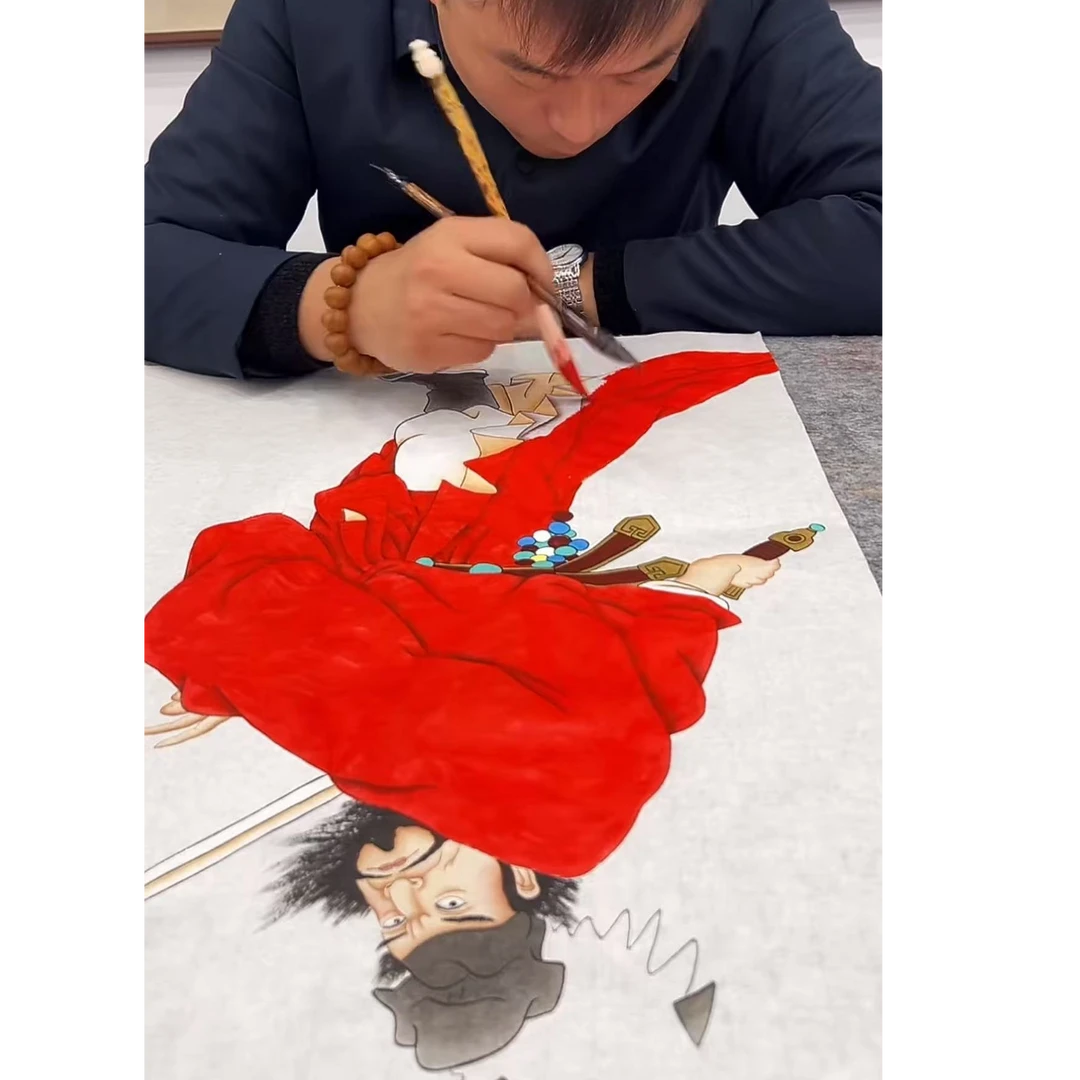 橱窗展示/文峰艺术展厅/王奉超（笔名：鲁钰）宣纸国画/带证书带授权