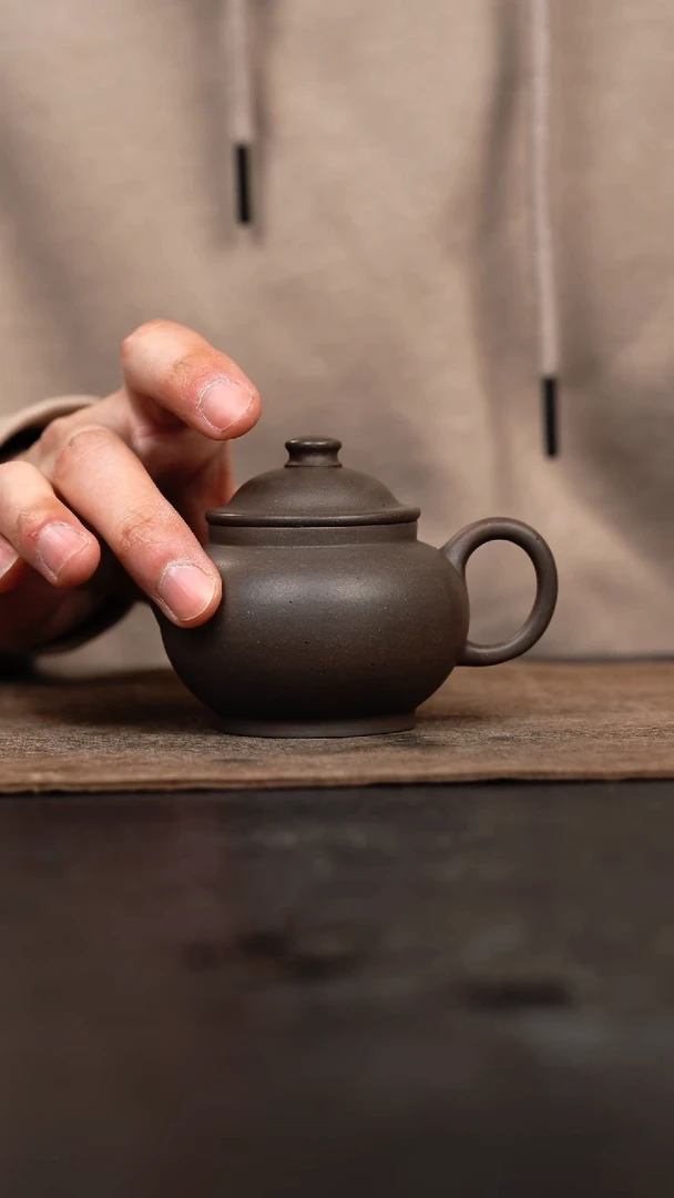 【闪购商品】紫砂茶壶青段巨轮壶