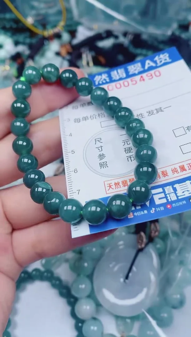 颈饰未镶嵌翡翠00005490