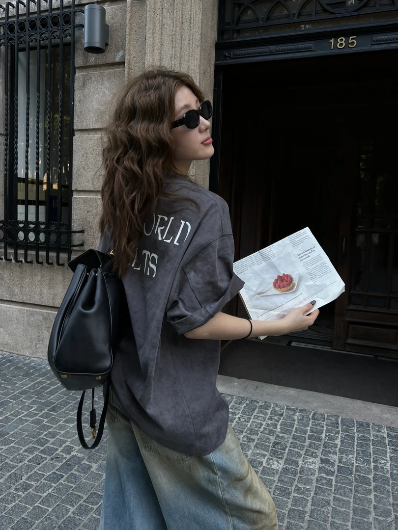 【W101-W199】55欧版大码女装休闲百搭宽松上衣集合[非图片款]