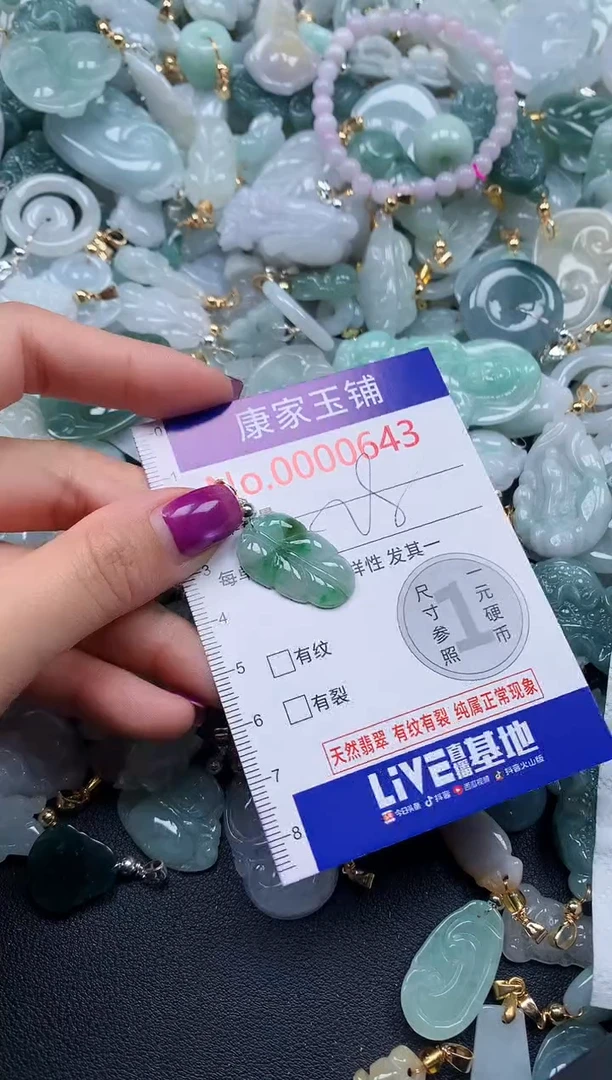 颈饰未镶嵌翡翠643