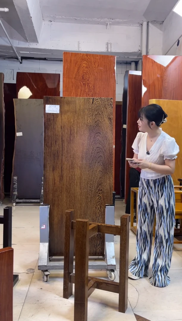 王*诚【JC-18鸡翅木155*67*10加鸡翅木三角支架*2】
