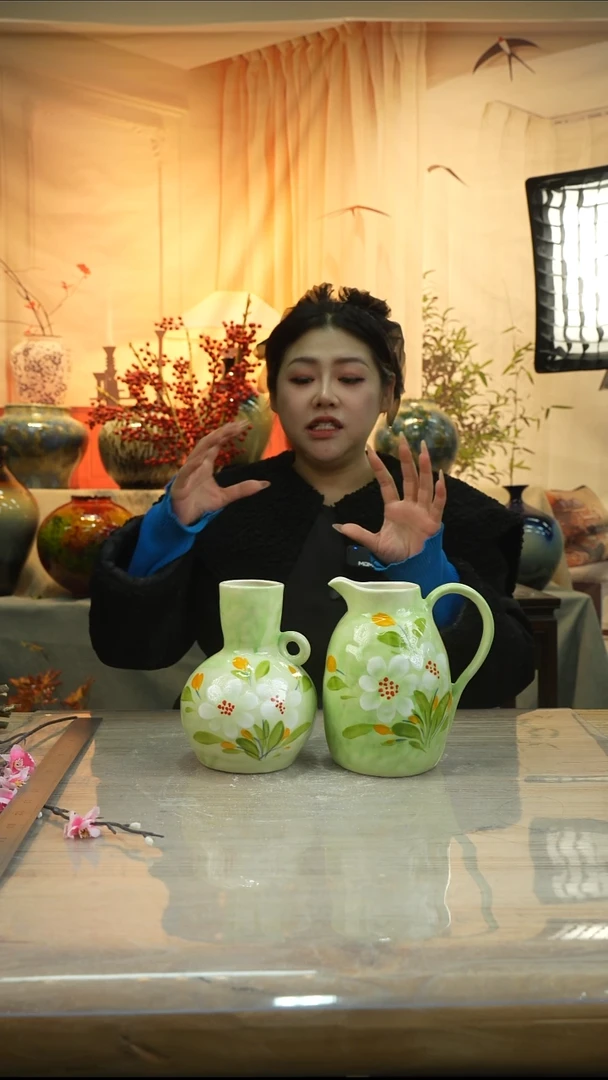 高27口8温陶瓷花瓶套组