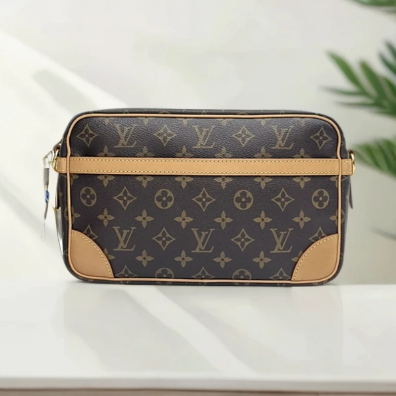 修复品LouisVuitton/路易威登经典老花斜挎相机包/24h鉴赏 优选