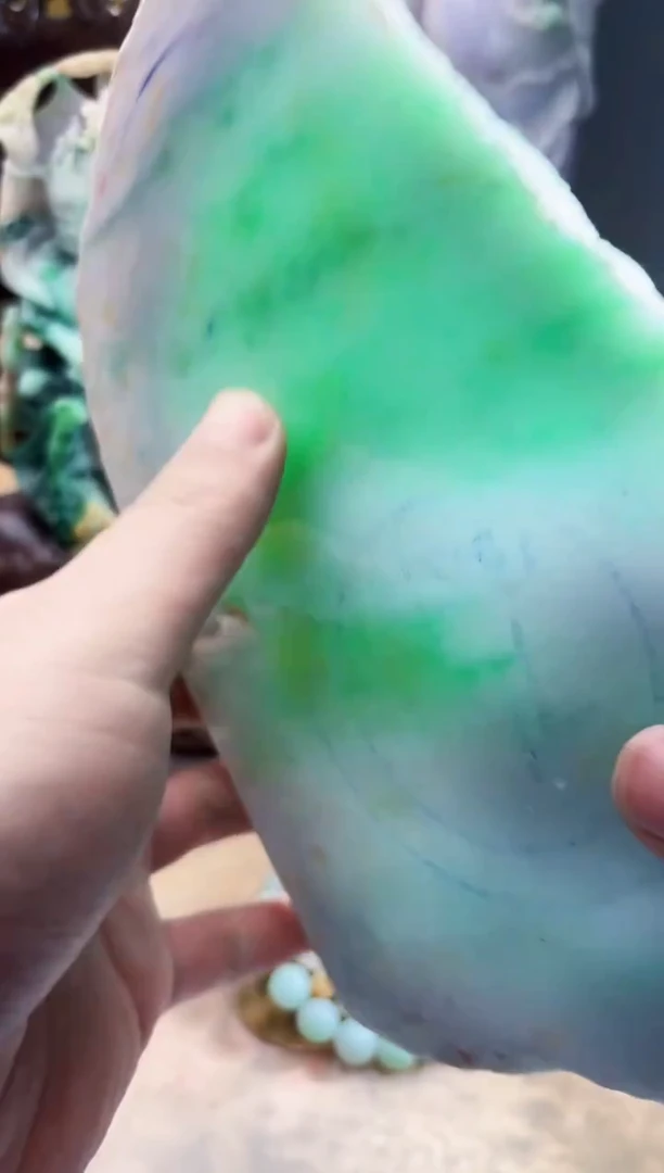 未镶嵌挂件翡翠A货张麦9470