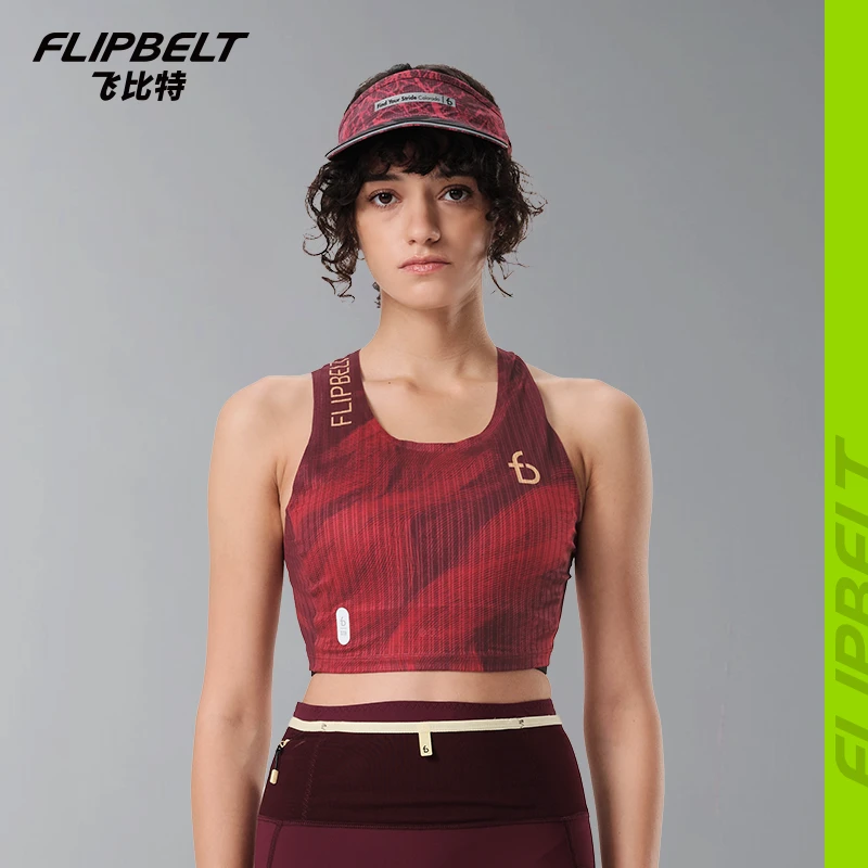 【染色体半腰训练背心2.0】飞比特狂欢季春夏女款马拉松跑步背心