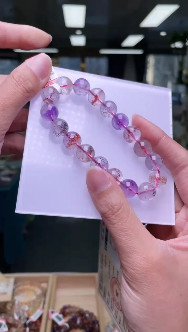 未镶嵌手链水晶11.5±/x-966【超七