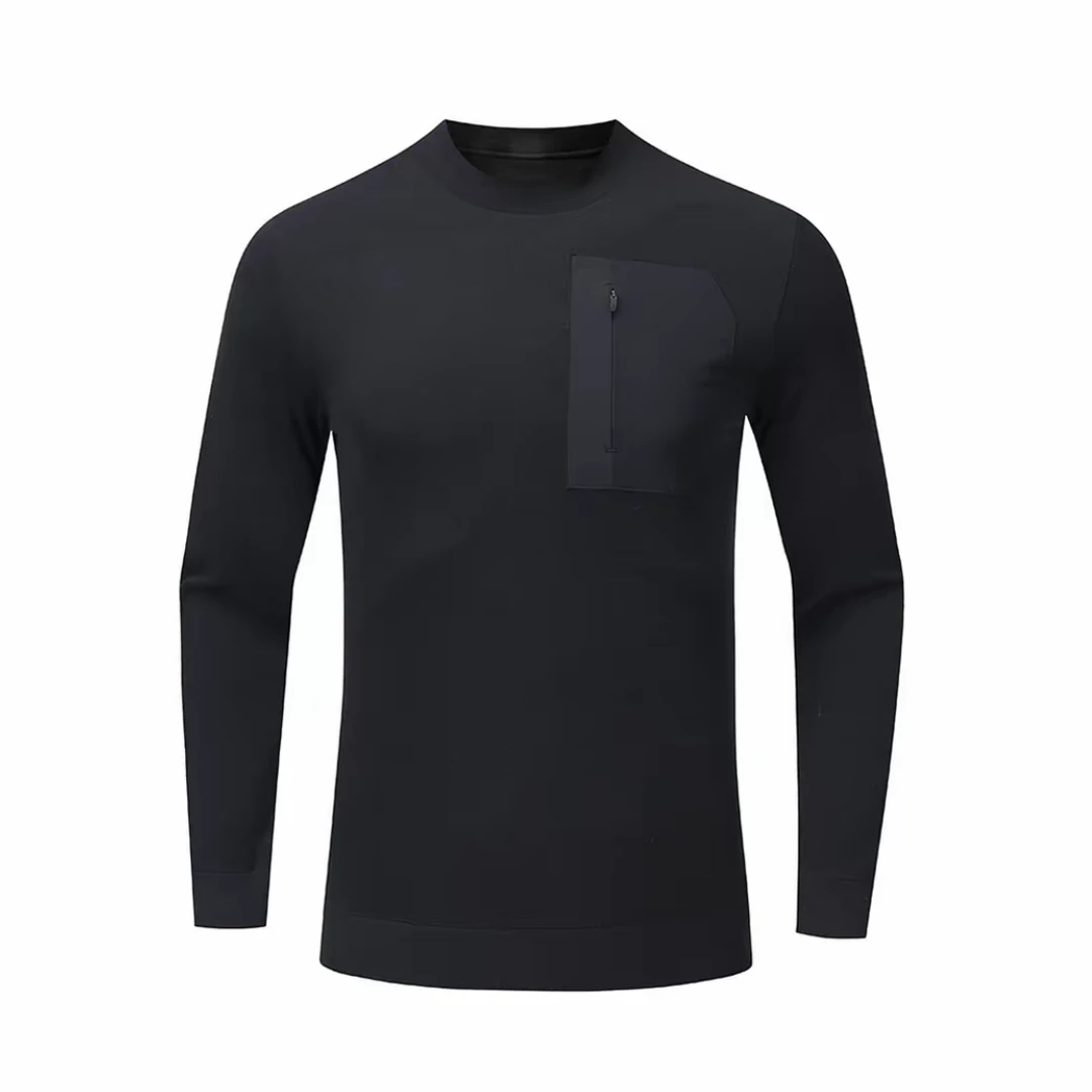 【23号链接-加拿大长袖】早秋新品训练休闲打底运动商用T恤长袖