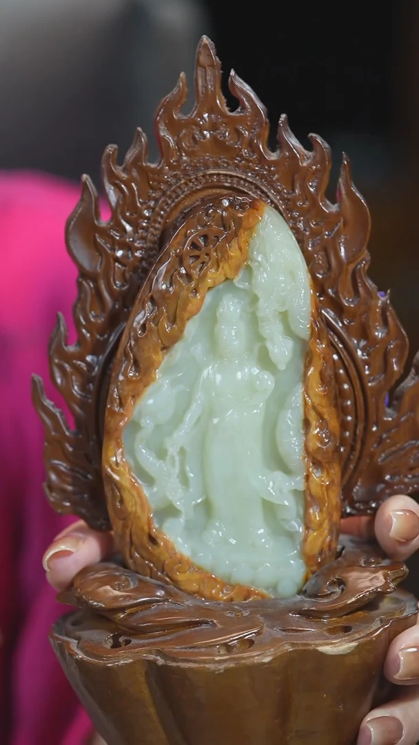 未镶嵌和田玉珠宝奇石观音