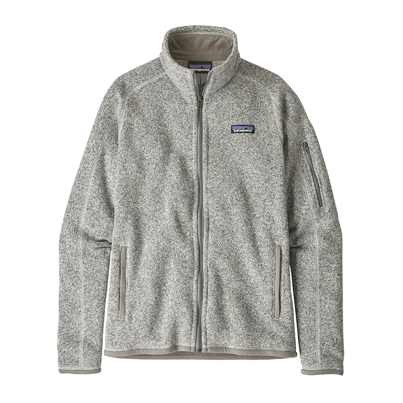 巴塔 Better Sweater 纯色拉链阳离子立领长袖抓绒夹克