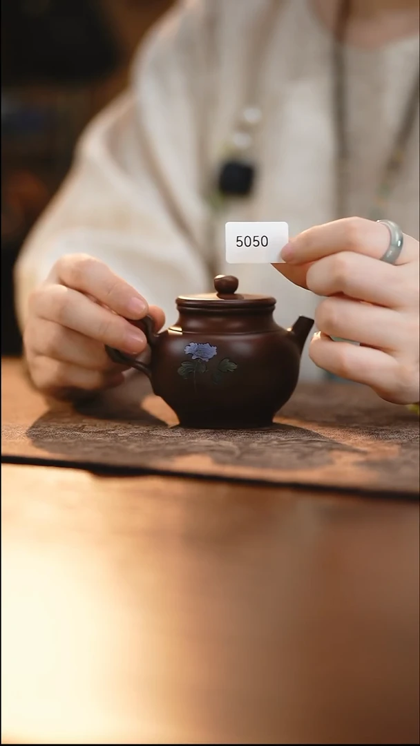 雲梦茶器紫陶茶壶5050