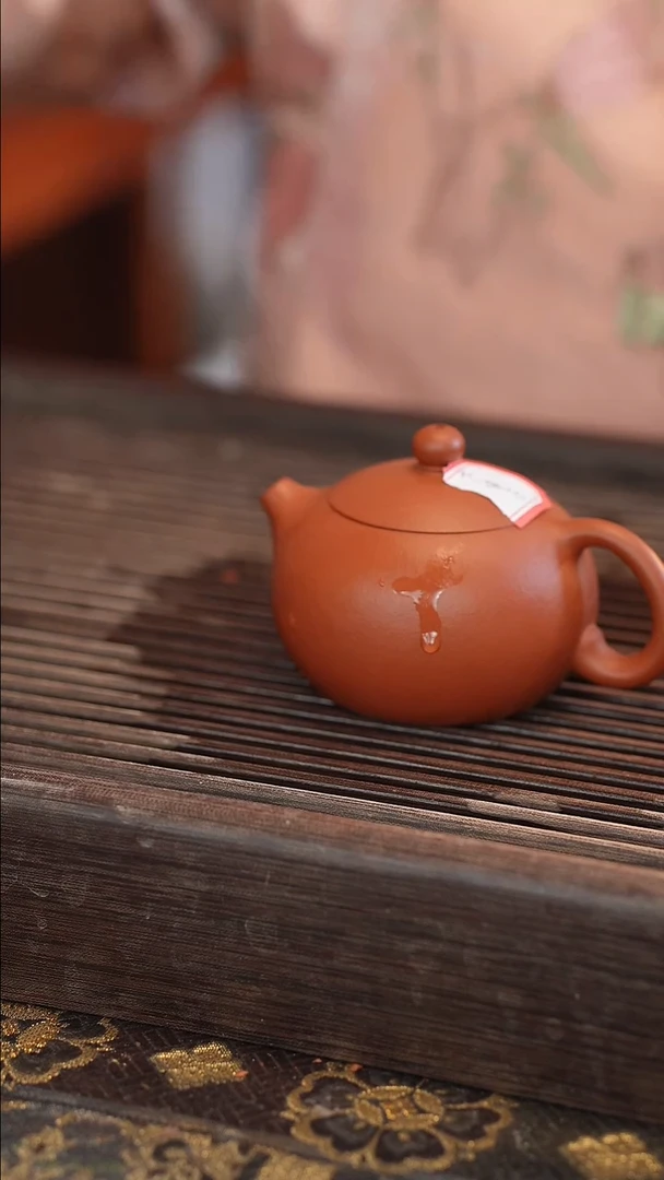 茶壶紫砂全手 西施【 宽口】130cc