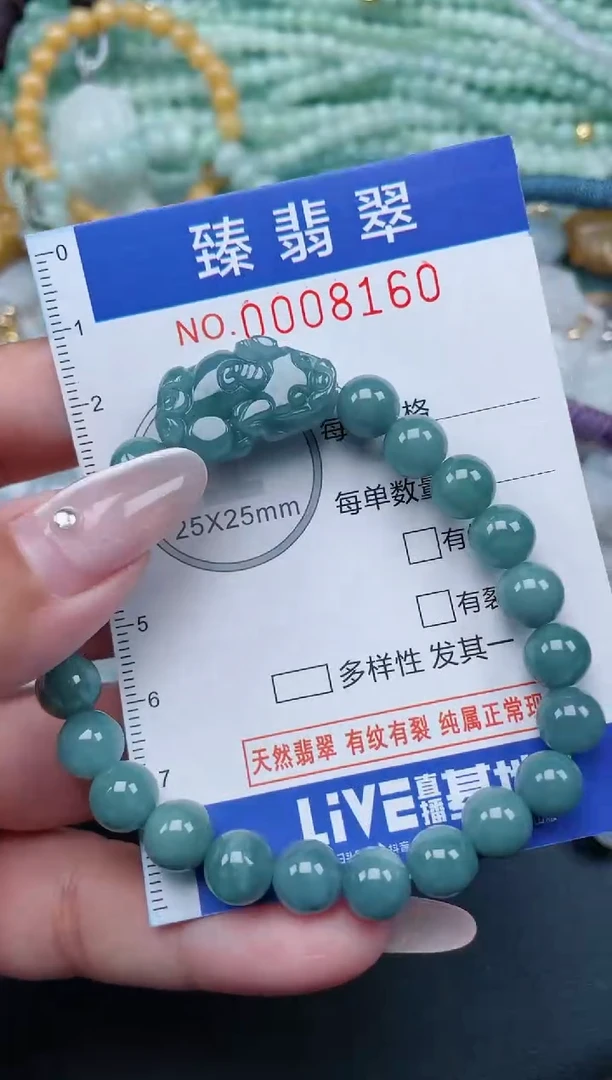 翡翠未镶嵌颈饰.0008160