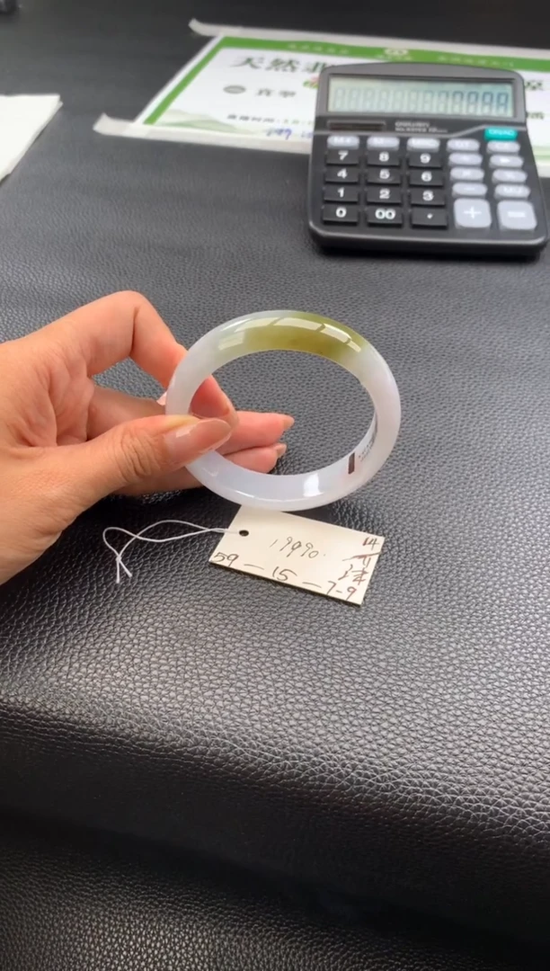 未镶嵌手镯翡翠翡翠手镯 下单联系小耳机#