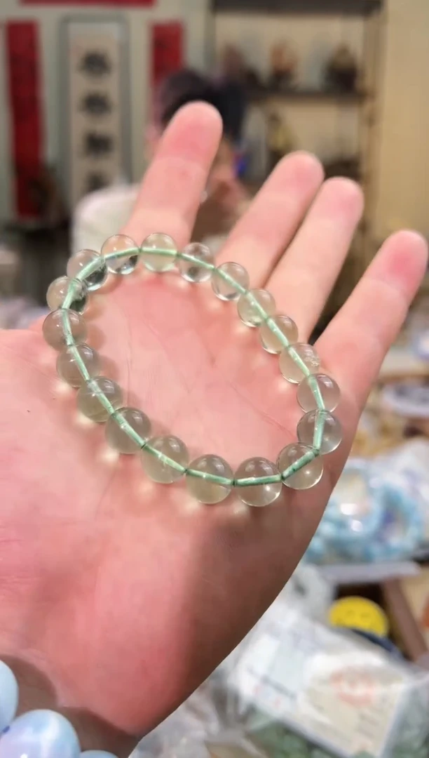 手链未镶嵌萤石10mm+绿萤石（多样性发一）