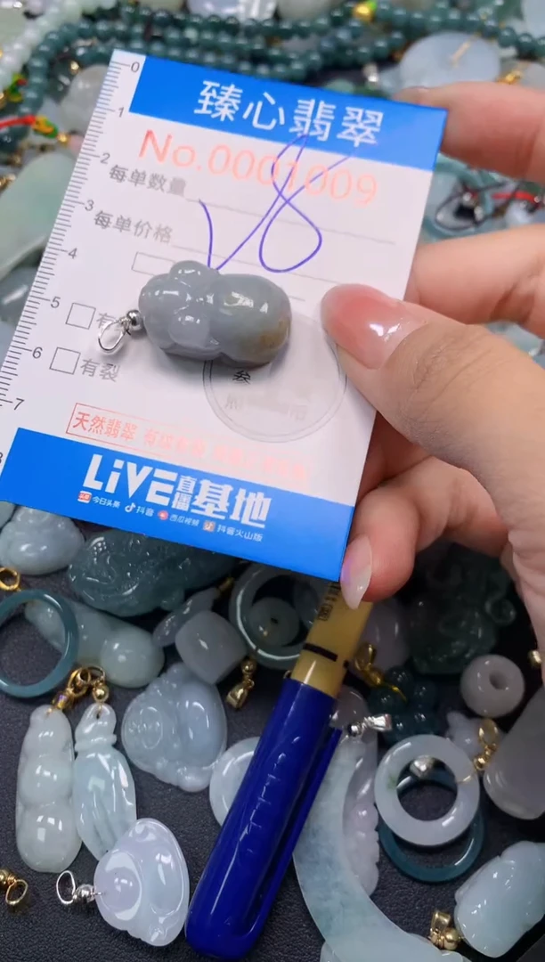 颈饰未镶嵌翡翠1009