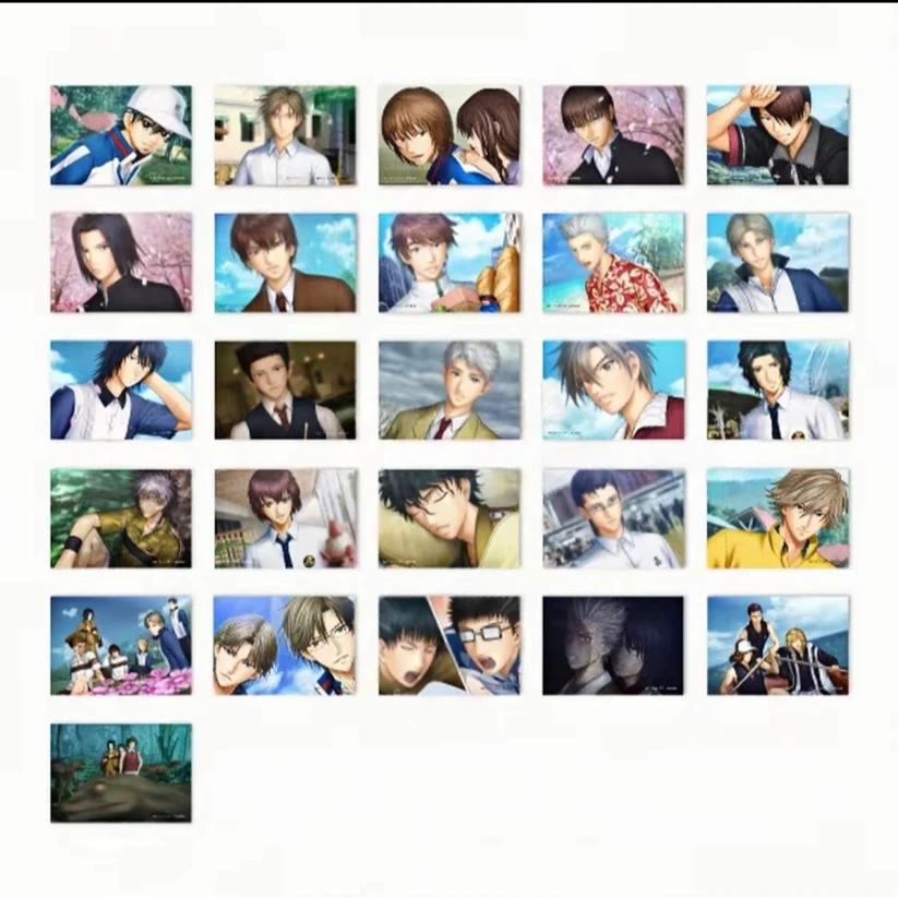 【拆包】网球王子 学院祭20周年系列透卡/相卡 动漫周边盲盒