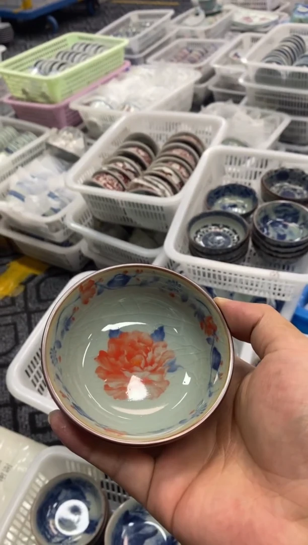 陶瓷景德茶具容量约