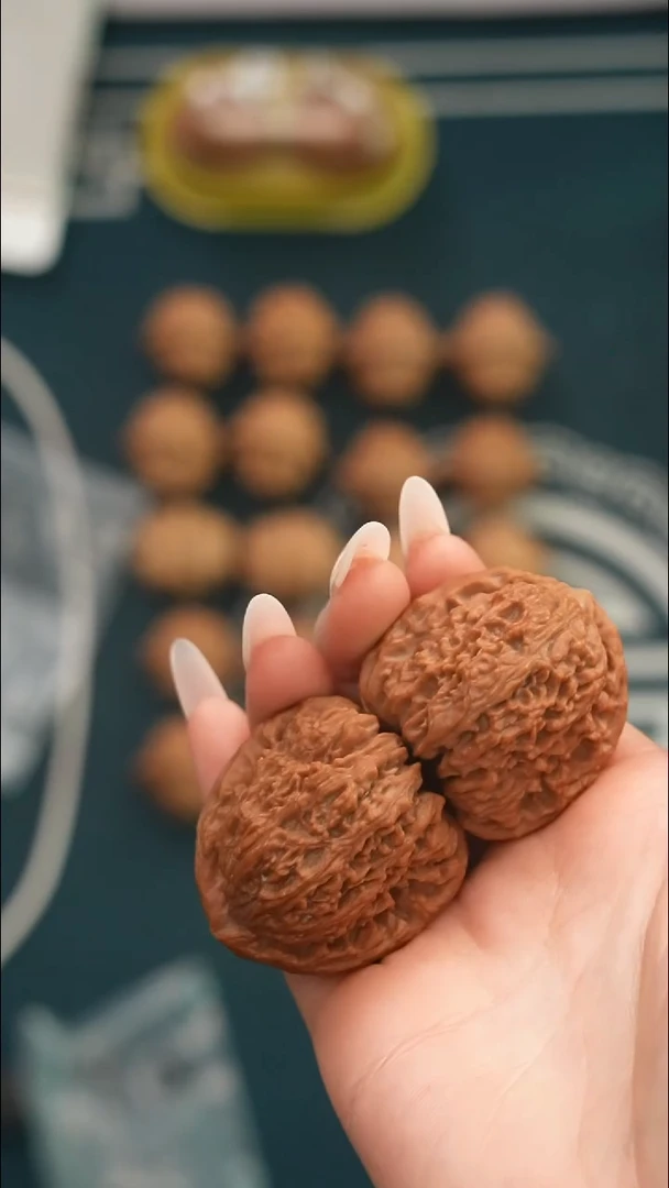 吊坠文玩核桃拉丝蚂蚁纹南疆38全