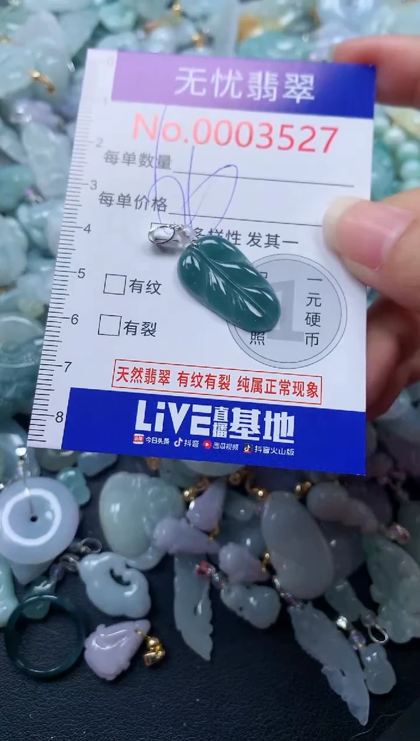 颈饰未镶嵌翡翠3527