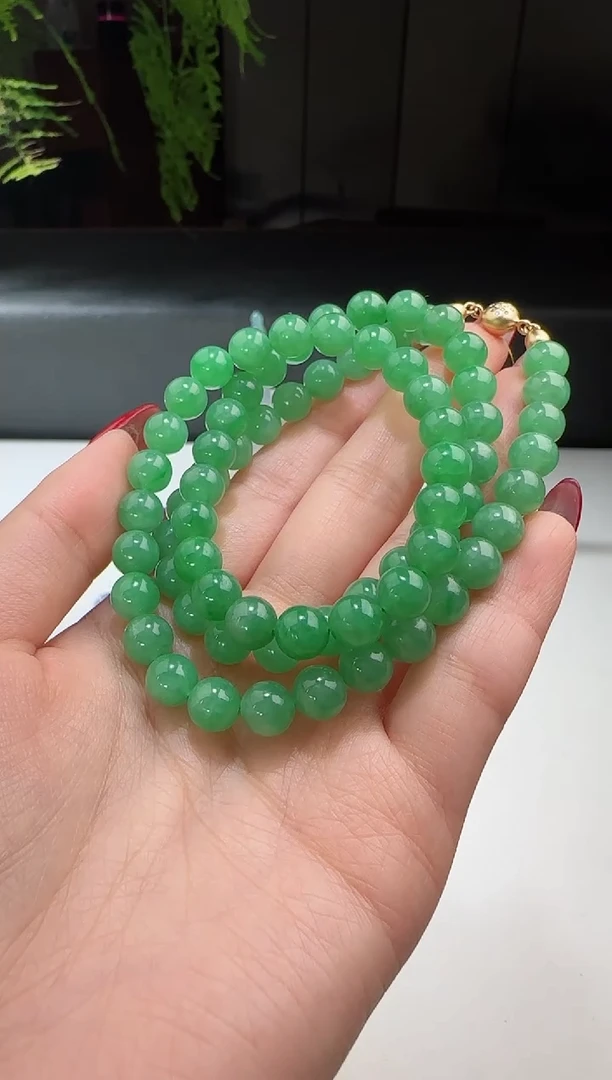 未镶嵌手串翡翠【鑫鑫】