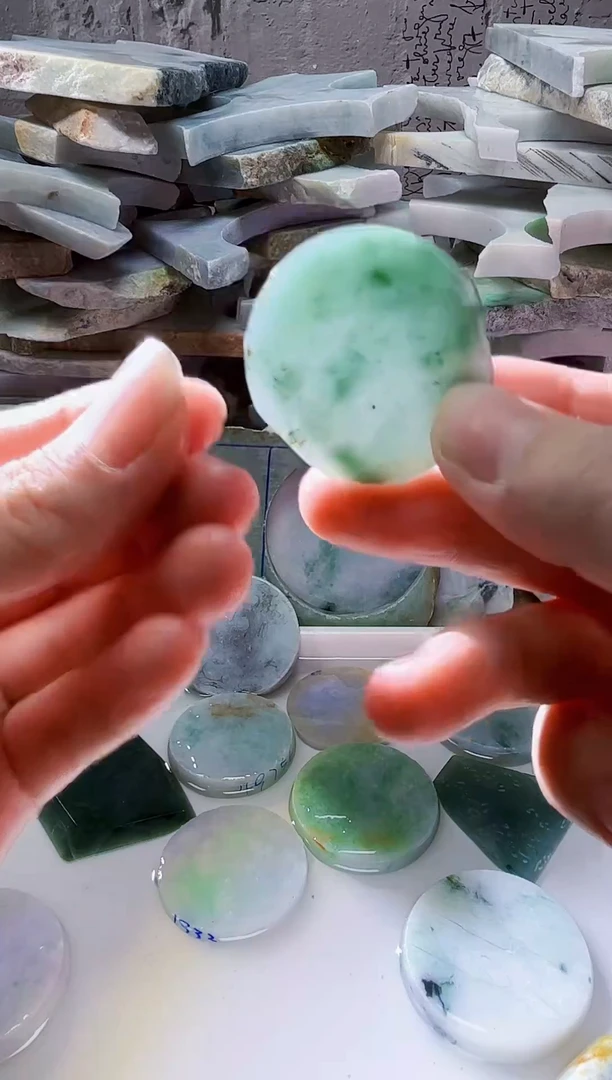 裸石翡翠天然翡翠A货玉 南 533