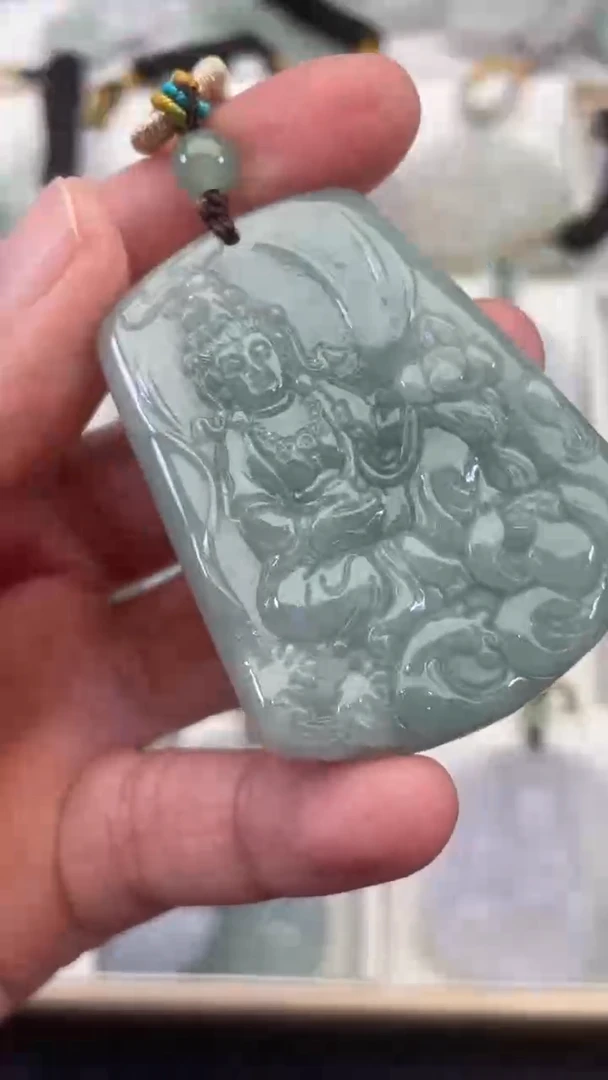 颈饰未镶嵌翡翠天然缅甸翡翠A货295