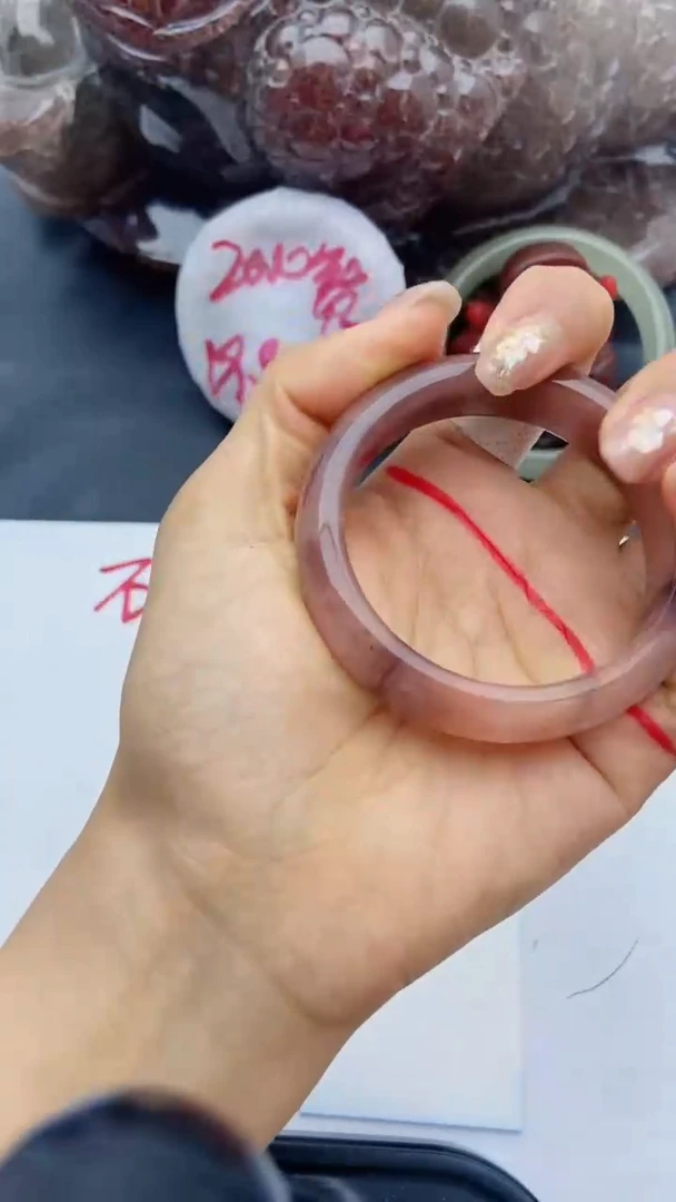 未镶嵌手镯石英质玉A132+51.4