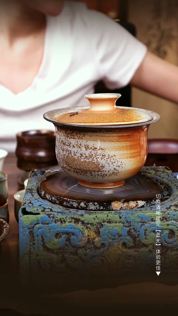 776木鱼炻纯手工茶器L