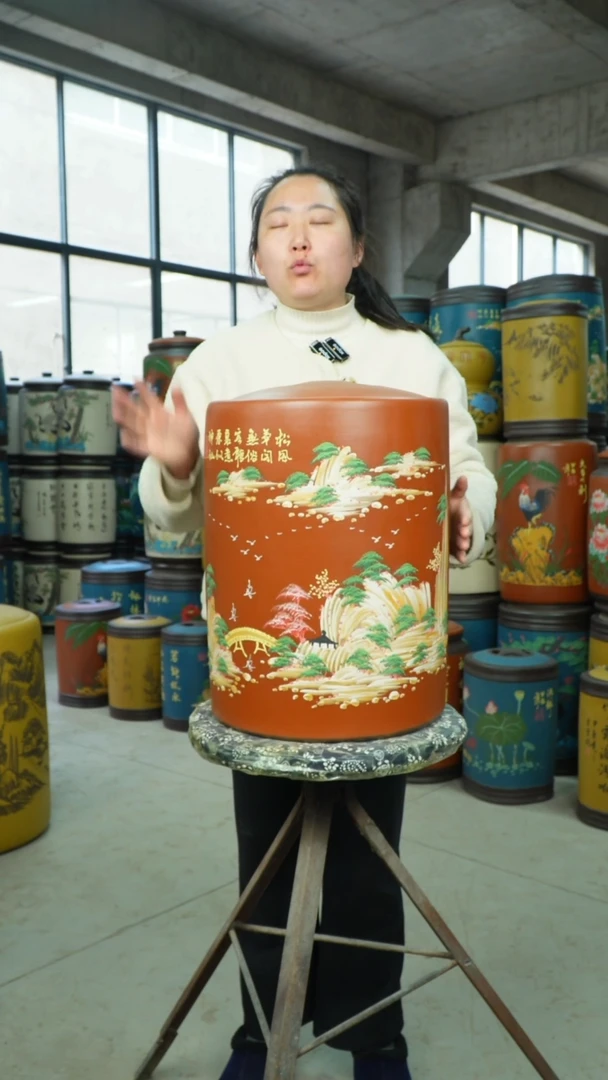 【闪购商品】紫砂茶叶罐 茶叶罐