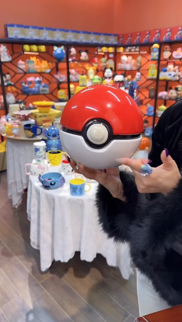 瓷片@@陶瓷精灵球储物罐